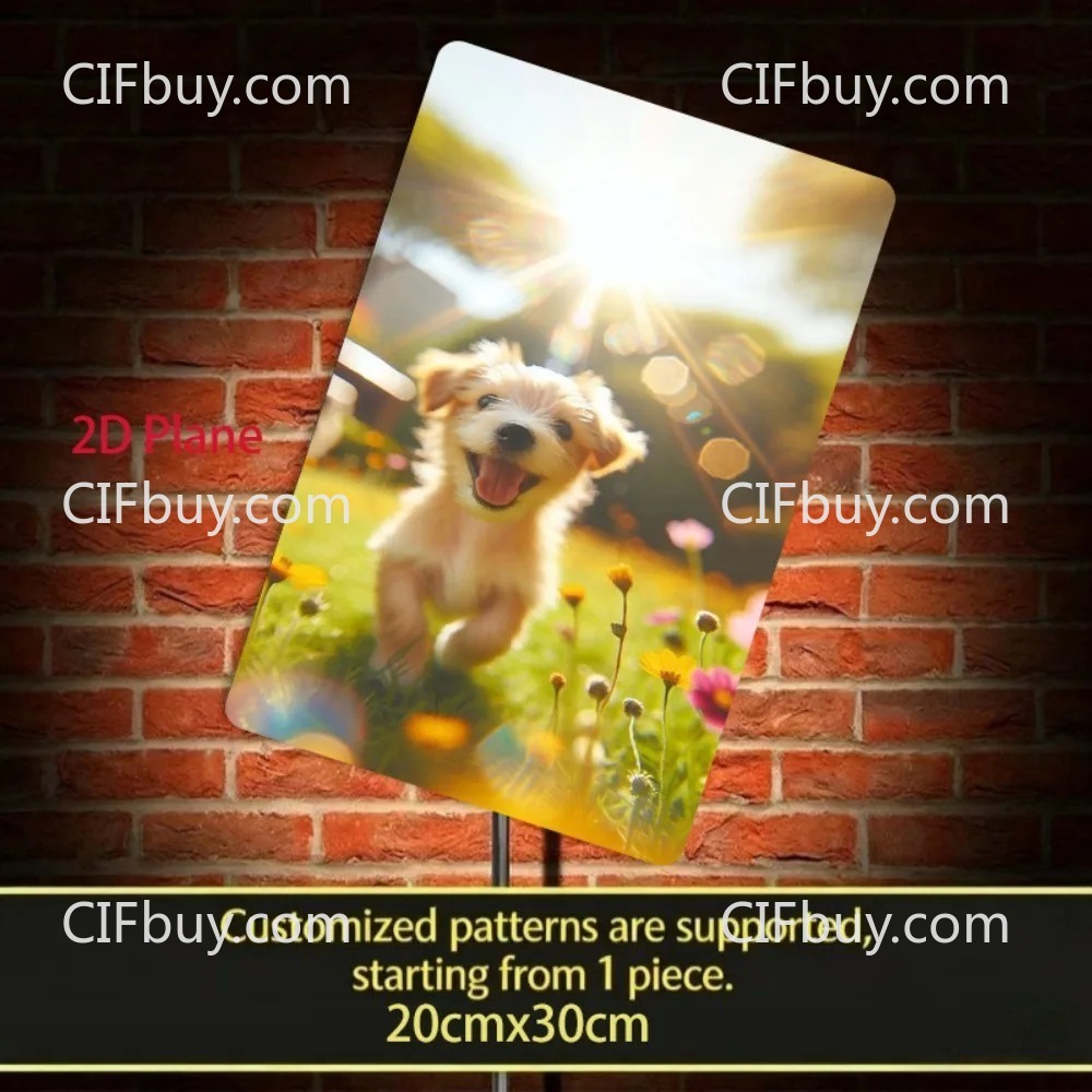 Pet Portrait Custom - [2D Flat] 1pc Custom Photo Couple