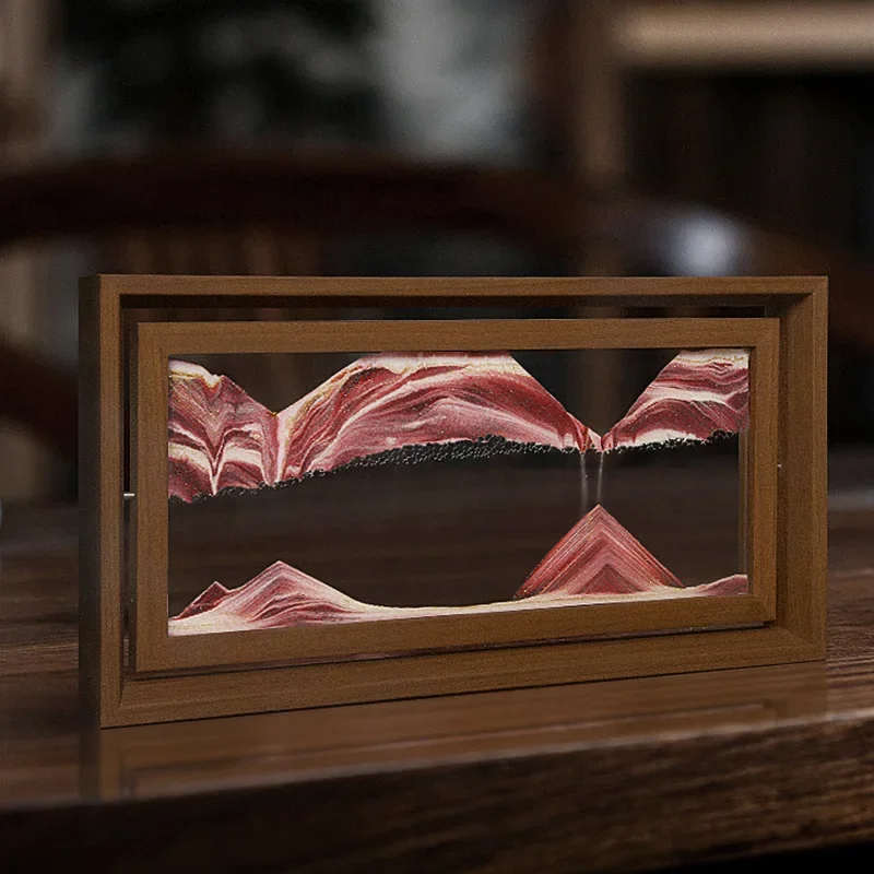 3D Rotatable Sandscape Moving  - Engraved Wood Frame recension och pris