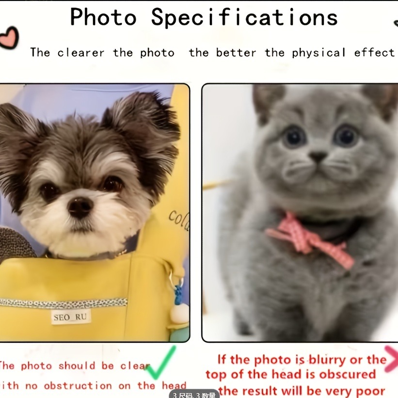 Custom Irregular Pet Acrylic S - Pet Portrait Custom recension och pris